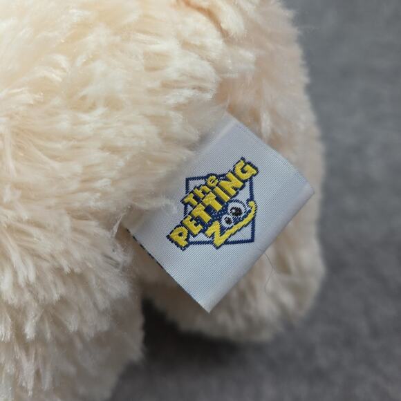 Petting Zoo Polar Bear Plush Ivory 11 In Stuffed Animal Toy Wildlife Collection - Picture 8 of 11